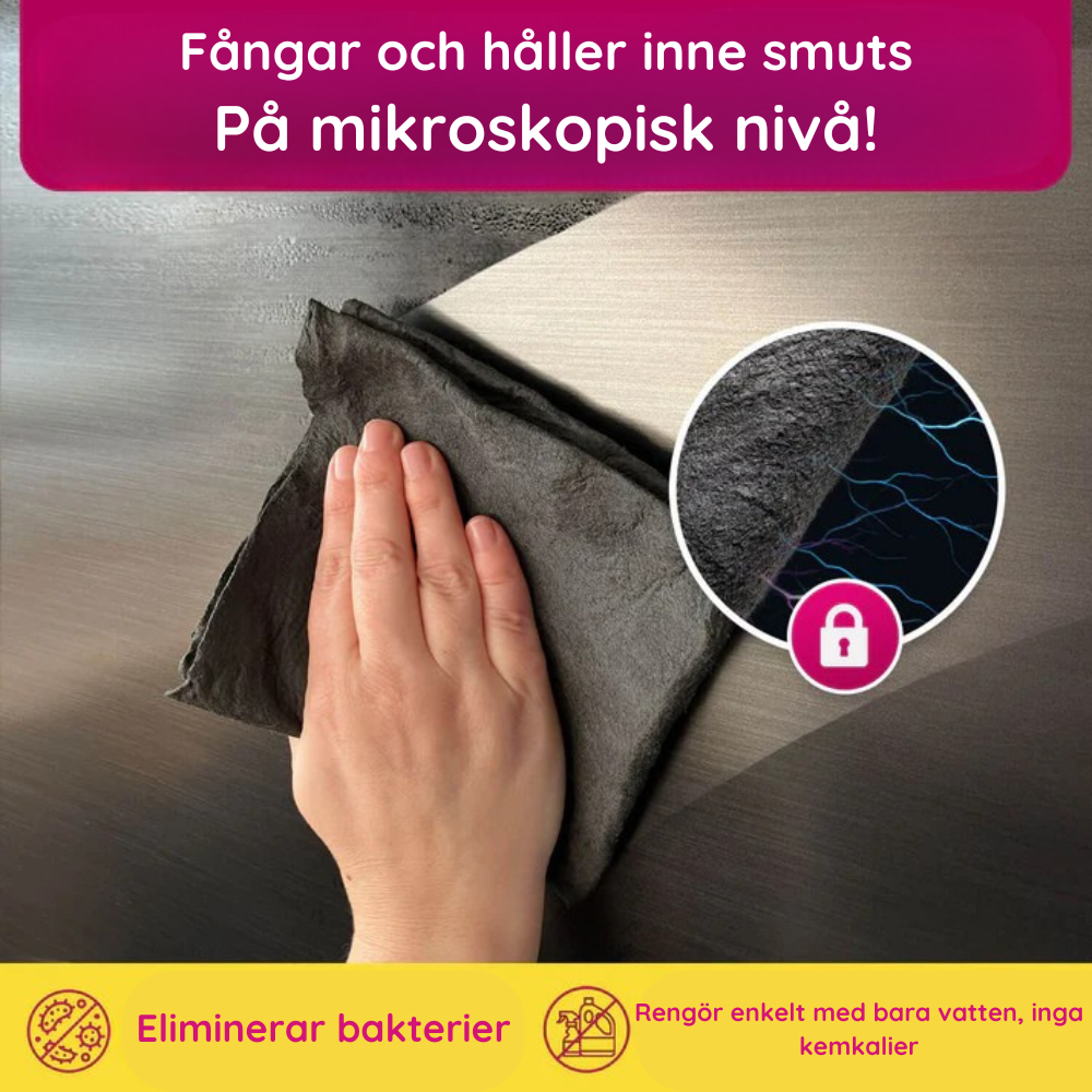 Magiska Mikrofiberduken (5-pack)